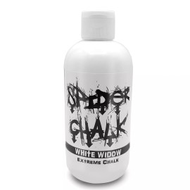 Spider Chalk 8oz White Widow Extreme Liquid Chalk, Dry Hands, Better Grip for Gym, Powerlifti
