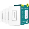 TREATLIFE Smart Dimmer Switch 4 Pack, Single Pole Smart Switch