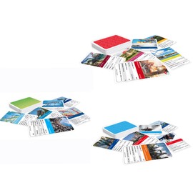 Hopeville Theme Park Quartet Set of 3, Card Games, Germany Theme Parks, Europe Theme Parks and Germany Roller Coasters, Trump and Quartet in German and English by Parkscout