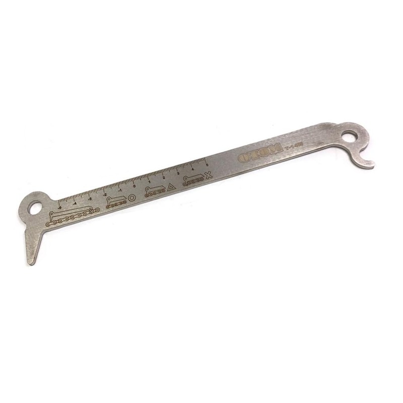 OTOM Motorcycle Chain Checker Wear Indicator 3in1 Exact Chain Hook