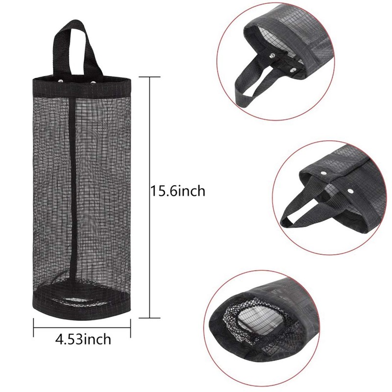 Grocery Bag Stocker, Trash Bag, Plastic Bag Storage, Wall Mounted