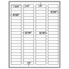 8,000 Label Outfitters® Fluorescent Red Laser ONLY Labels,1.75 x 0.5,