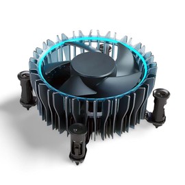 i5 CPU Cooler Compatible with intel LGA1700 12th Gen Alder Lake i3/i5/i7 CPU, CPU Aluminum Heatsink Copper cooling fan For intel 13th Gen Raptor Lake i3/i5/i7 (Up to 65W) i5-12400 Cooler Fan 12V 0.60A