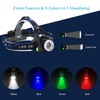 TotaLohan 4 in 1 Multicolor Headlamp 800 Lumen Zoomable One