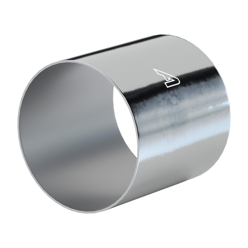 57mm (2.25 Inch) OD T6063 Polished Aluminium Round Tube x