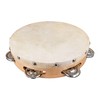 Percussion Plus PP872 8 inch Tambourine, Beige