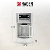 Haden Generous Brew 14 Cup Coffee Maker with 120 Minute