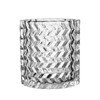 TODOLUZ Hammered Glass Replacement for Bathroom Wall Light Kitchen Island