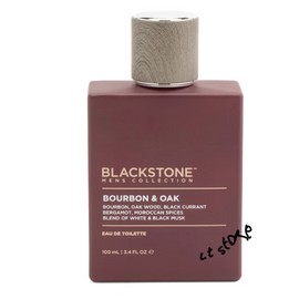 BLACKSTONE BOURBON & OAK Men's Collection EDT Cologne  3.4 oz/100ml NWOB