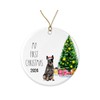 Adazzoo Blue Heeler Ornament - Pet Ornament - Christmas Ornament