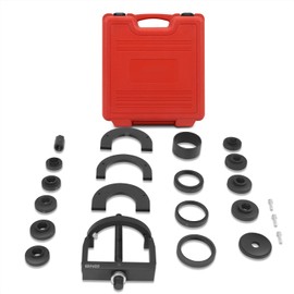 DNA MOTORING 22-Piece Bushing Puller Kit for Easy Installation and Removal of Rear and Front Wheel Hub Assemblies and Bearings, TOOL-00446