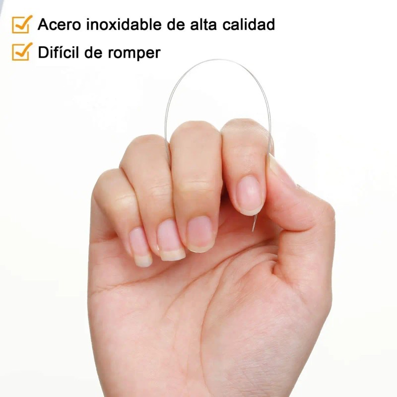 Kit De Agujas De Abalorios De Ojo Grande Herramientas,35pzs