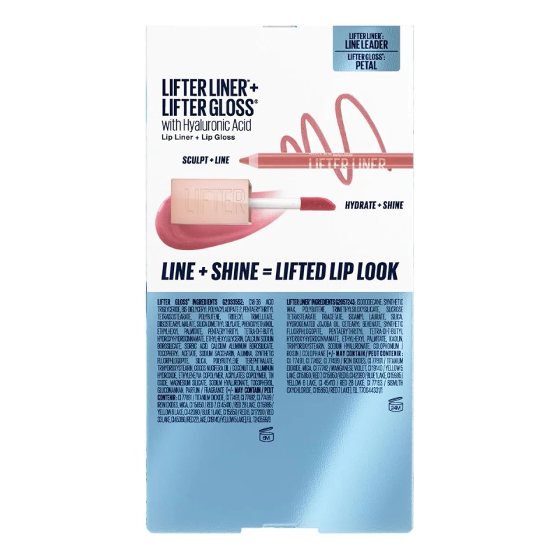 Maybelline Lifter Gloss And Lifter Liner Set De Regalo De