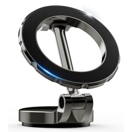 Nafy Magnetic Car Phone Holder for Magsafe, 360° Adjustable Zinc Alloy Ultra Magnetic Dashboard Phone Mount, Gifts for Car Owners Men Women, Fit for iPhone17 16 15 14 13 12 Pro/Pro Max