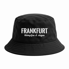 Frankfurt Kämpfen & Siegen Anglerhut | Bucket Hat & Mütze für Fußballfans – Unisex Fischerhut für Stadion, Ultras & Support – Streetwear für Männer & Frauen