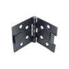 UTALIND 4 Pcs Black Square 90 Degree Self Opening Spring