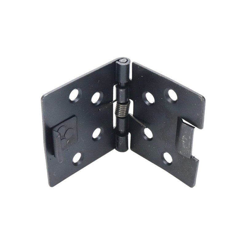UTALIND 4 Pcs Black Square 90 Degree Self Opening Spring