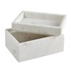 47th & Main Keepsake Decorative Marble Box with Lid, Medium,
