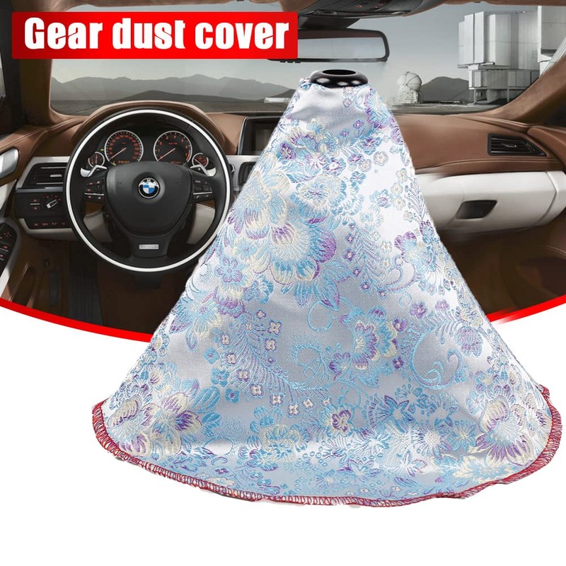 muge racing Car Gear Shift Boot Lever Knob Cover, Traditional-Chinese
