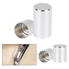 Motorcycle 4 x Docking Hardware Magnet Covers Kit Chrome Docking