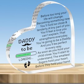 JMIMO Dad To Be Gifts, New Dad Gifts,You're Going to Be a Daddy to Be Gifts, Pregnancy Announcement Gift for New Father to Be