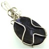 Tiffany Stone Gemstone Sterling Silver Wire Wrapped Pendant