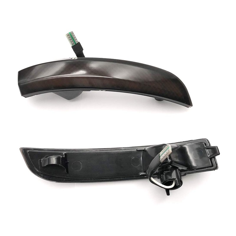 ruihe Smoked Lens Dynamic Sequential Blink LED Side Mirror Turn