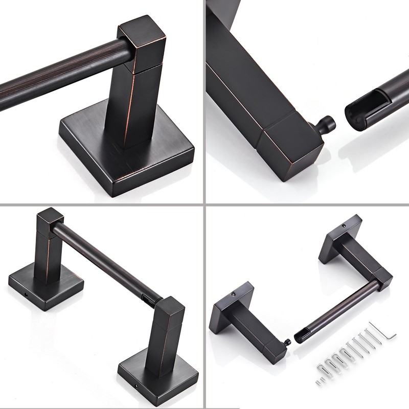 Ruacq Toilet Paper Holder Oil Rubbed Bronze-Toilet Paper Holder Wall