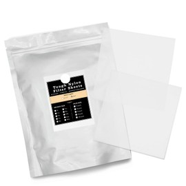 Gutenberg's Tough 6x6 inch Tea Filter Sheets | Nylon Mesh Squares | Seamless Tea Filter Bags (20-Pack, 25u (Micron))