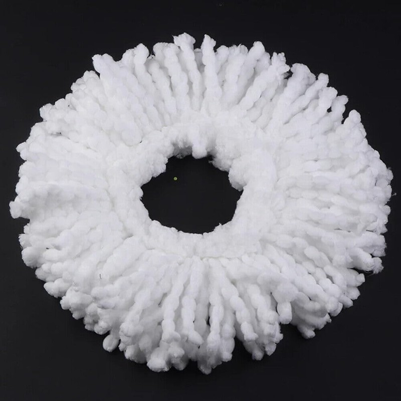 4X Magic Home Floor Cleaning Replacement Spin Mop Head Microfibre