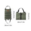 Rolling Tool Storage Bag - Electrician Tool Bag - Neat