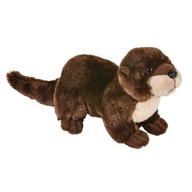 Rhode Island Novelty Soft & Cuddly Animal Den Brown River Otter Plush Toy - 10" (1 Pc.) - Ideal Party Favor, Gift or Game Prize for Kids