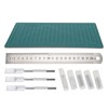 Carving Hobby Knife Kit Cutting Mat Handle Blades Ruler Art