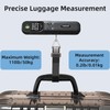 Luggage Scale - 110lb Digital Suitcase Weight Scale with LCD