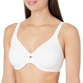 Olga Women's Butterfly Effect Minimizer Bra, White, 40C