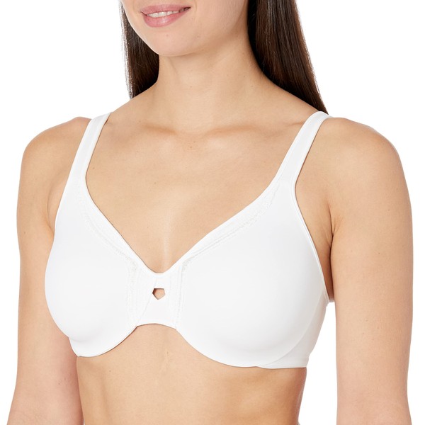 Olga Women's Butterfly Effect Minimizer Bra, White, 40C