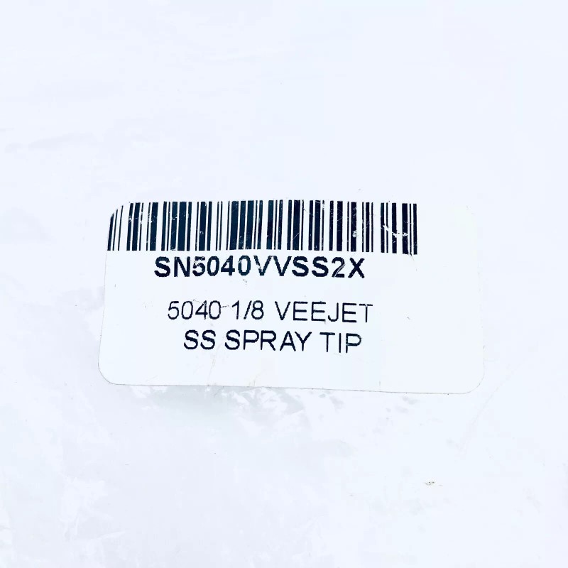 SPRAYING SYSTEMS 1/8" MALE SS VEEJET SPRAY TIP 5040VVSS2 (