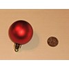 Unbranded Red Christmas Balls Ornaments Decorations 40mm 1.5" Non Shatter