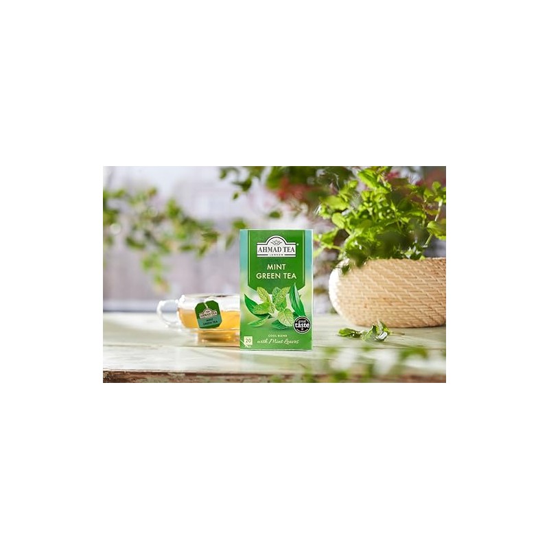 Ahmad Tea - Mint Mystique Flavoured Green Tea 20 Bags