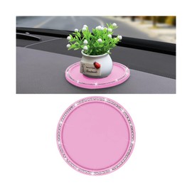 BESULEN Car Anti-Slip Pad for Dashboard, PVC Non-Slip Washable Reusable Gripping Mat, Multi-Functional Extra Strong Sticky Pad for Phone GPS Sunglasses Coins Holds