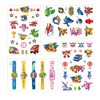 Super wings Temporary Tattoos,4 Sheets 100+ Patterns Jett Tattoo Stickers