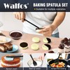 Walfos Silicone Spatula Set of 5 - (600°F) High Heat