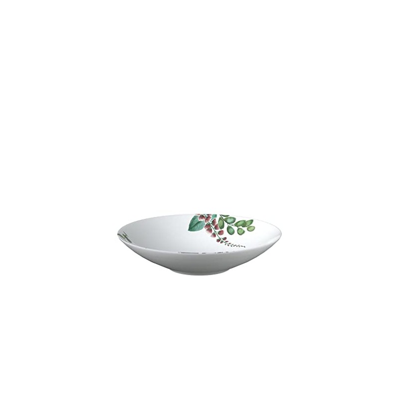 Villeroy & Boch Signature Avarua Soup Plate, 22 cm, White/Multi-Coloured