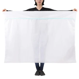 Extra Large Laundry Net, 59.1 x 43.3 inches (150 x 110 cm), Large enough to fit a Single Comforter in 2 folds, Fine Mesh Fabric, Laundry Net