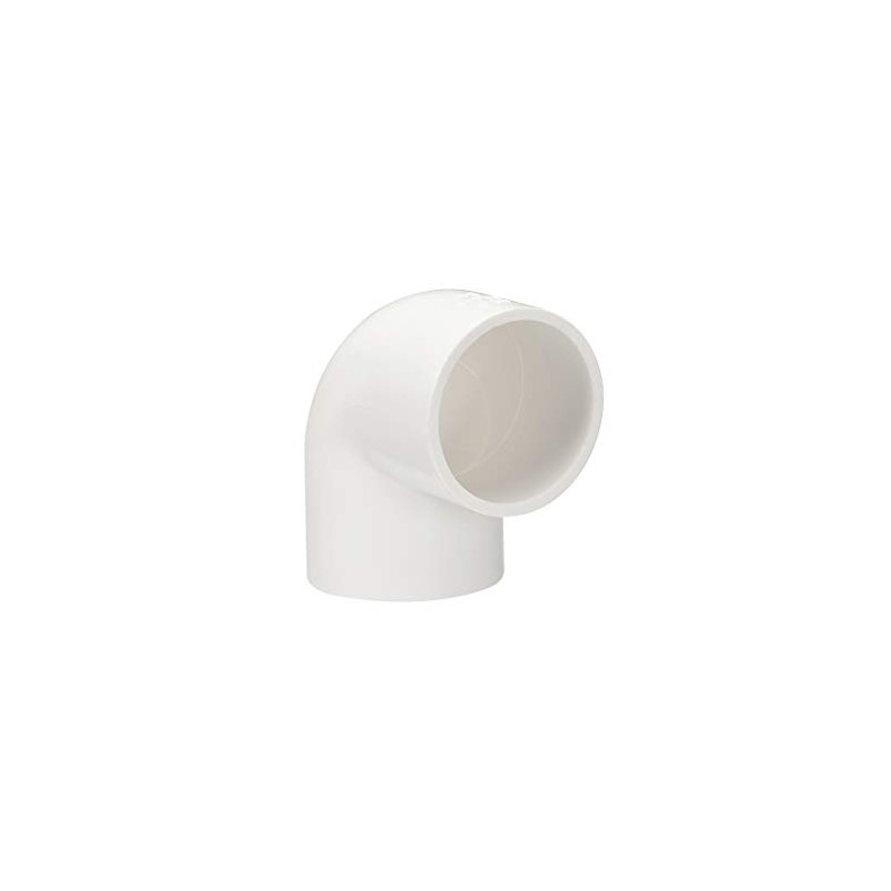 sourcing map PVC Pipe Fitting Pipe Connector 90 Degree Angle