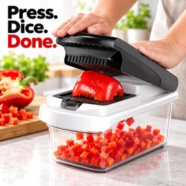 14/15-in-1 Multifunctional Vegetable Chopper with Container and Stainless Steel Blades