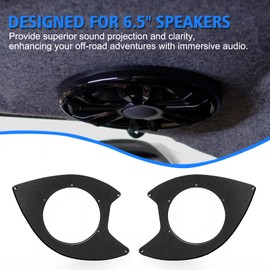 JERBOR Overhead 6.5" Speaker Adaptors Fits for Can-am Defender