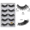 5 Pairs Mink Eyelashes Ultra Dense Stage Makeup Natural False