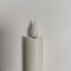 Meigic 12 Pcs Flameless Taper Candles with Remote Timer Dimmer,
