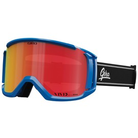 Giro Revolt Adult Snow Goggle - Fender Lake Placid Blue Strap with VIVID Ember Lens